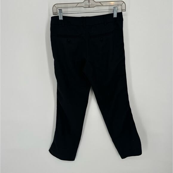 Zadig & Voltaire Deluxe Posh Deluxe Crop Dress Pants Black Side Stripe Size 34 2 - Picture 8 of 15